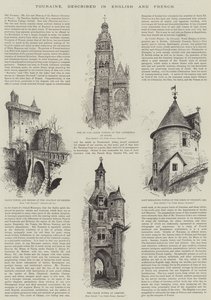 Touraine，用英语和法语描述